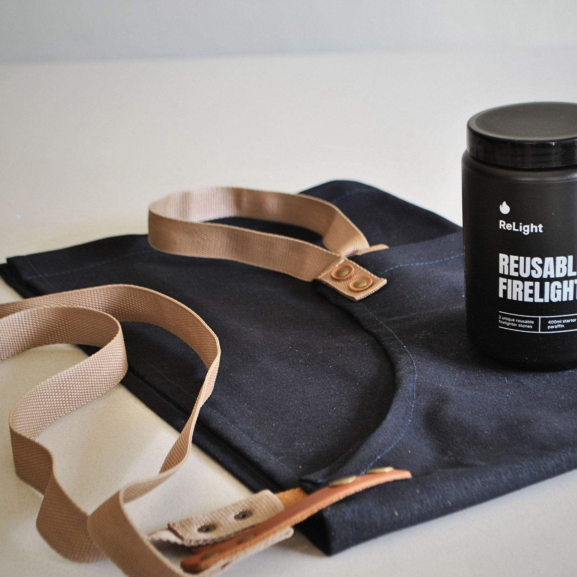 Umoya Spirit Box (Pieter de Jager Denim & Leather Apron & Relight Firelighters)