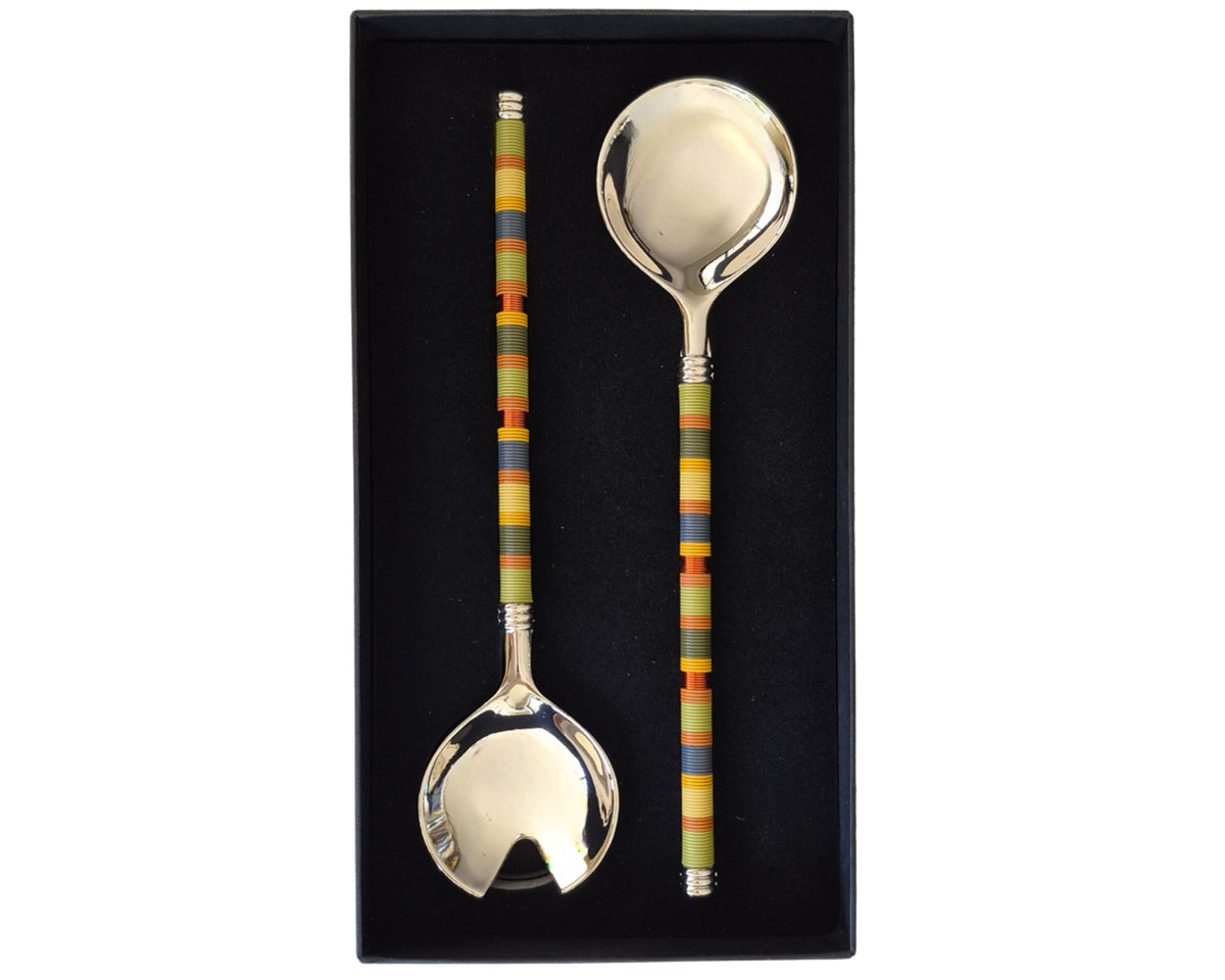 Refined Salad Servers