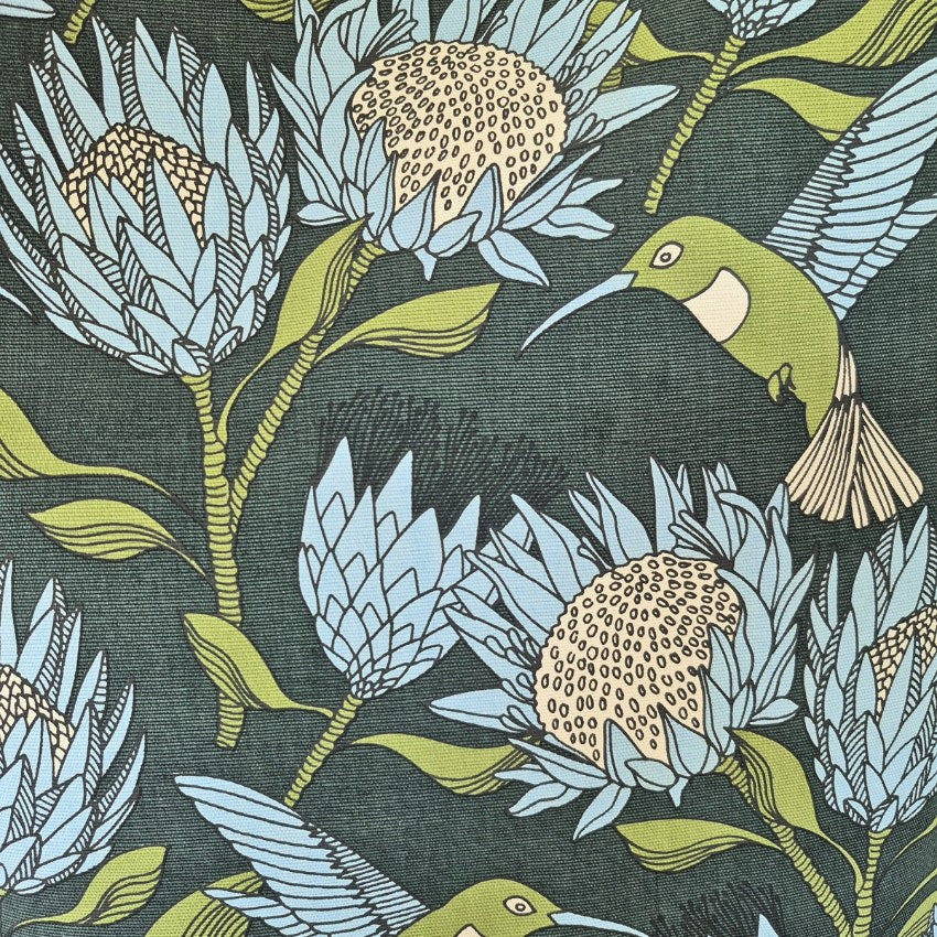 Tea Towels (Blue on Gunmetal)