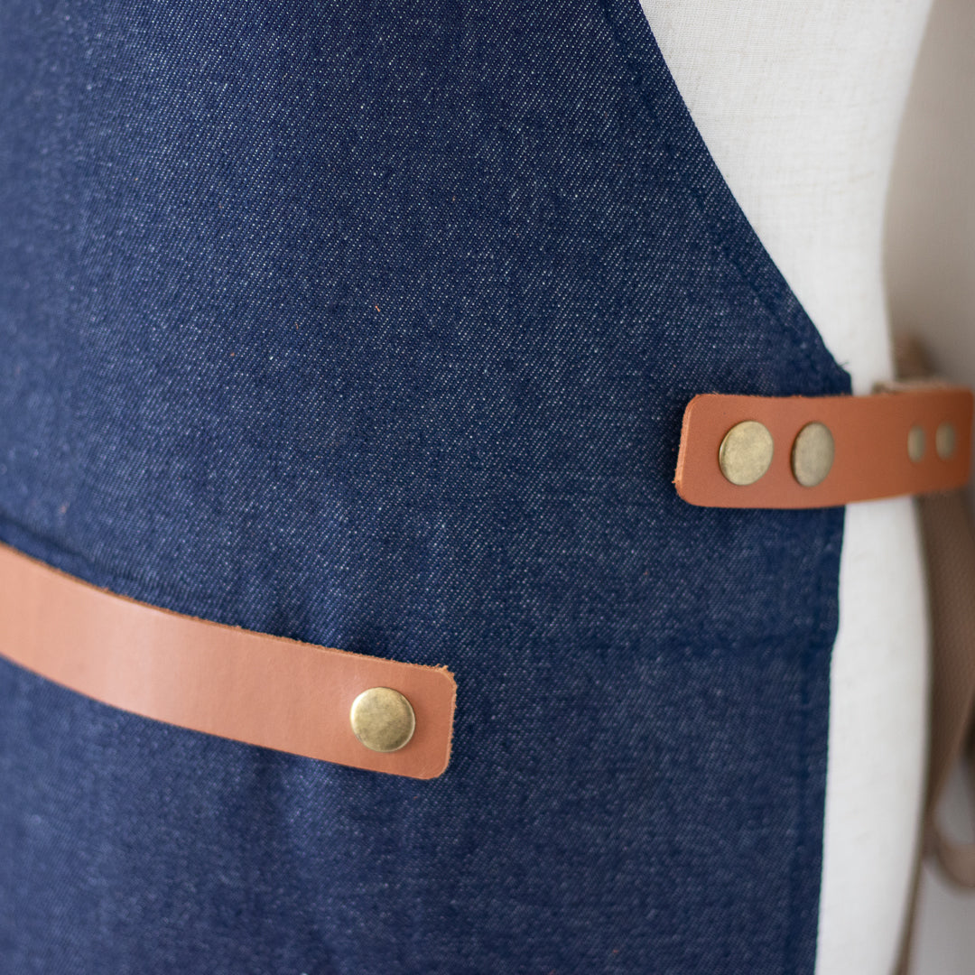 Denim & Leather Apron