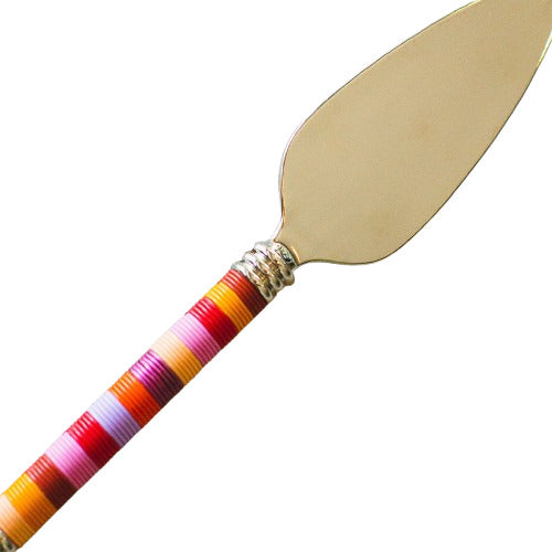 PaulaG Cake/Cheese Lifter - Funky Flamingo (Close Up)