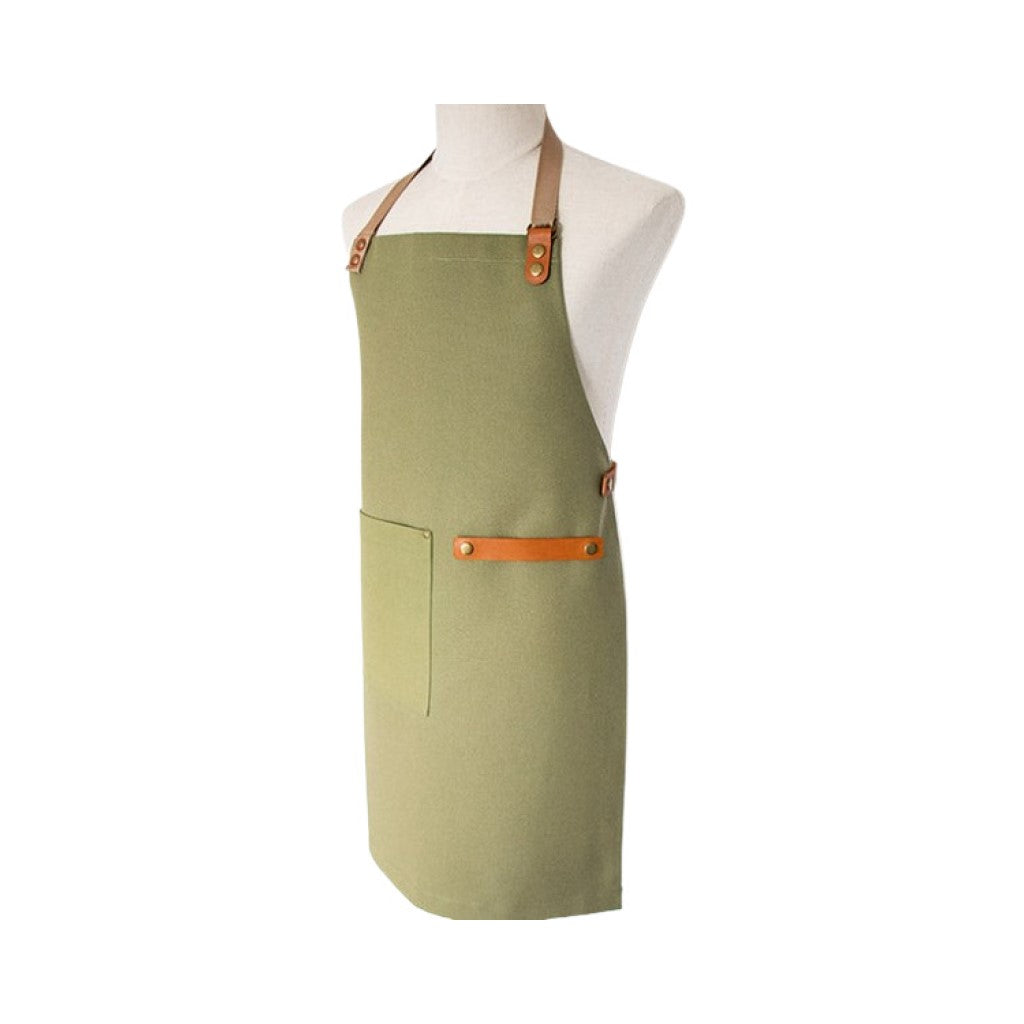 Pieter de Jager Canvas Leather - Olive Green - Box