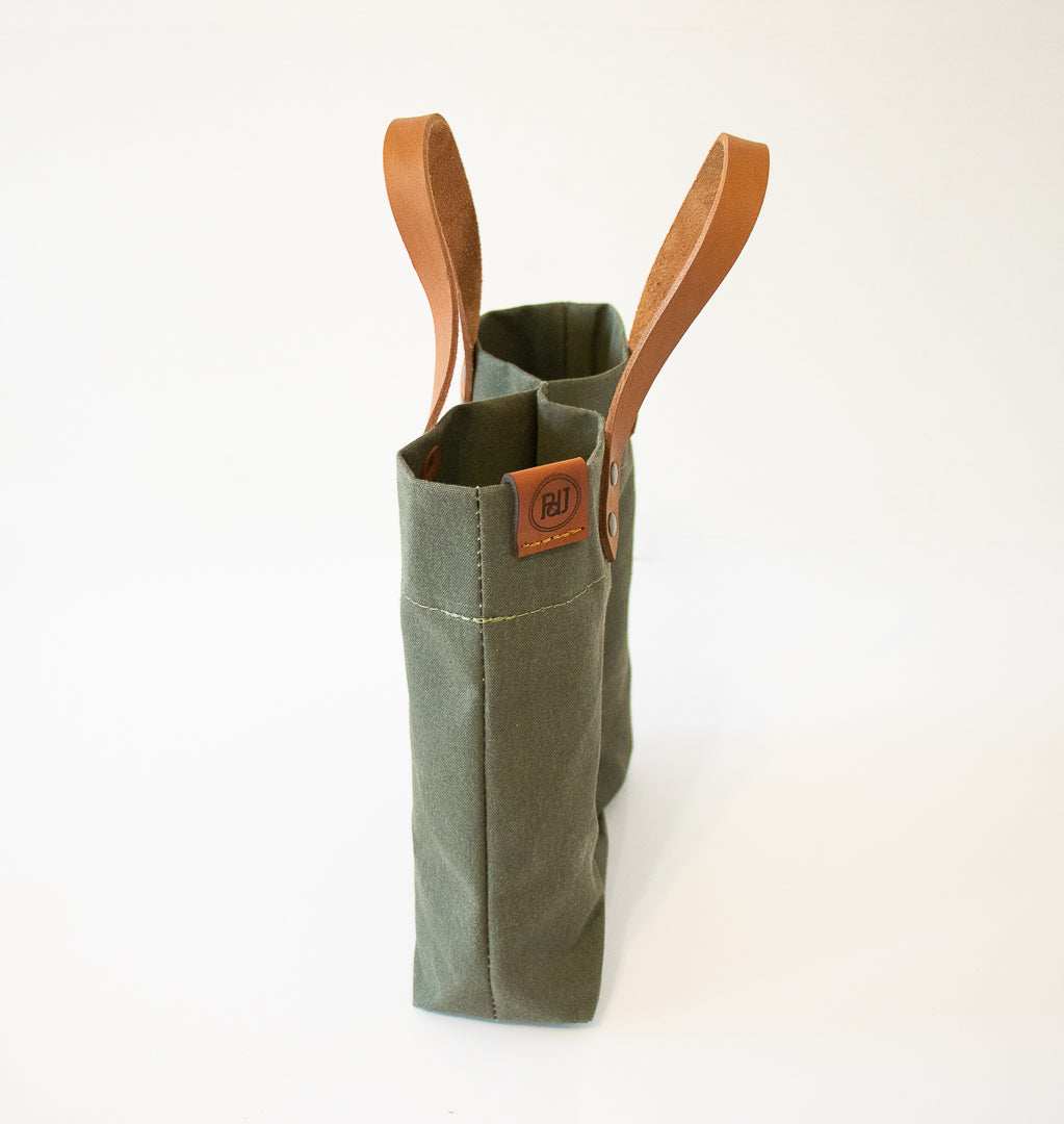 Canvas Double Wine Bag